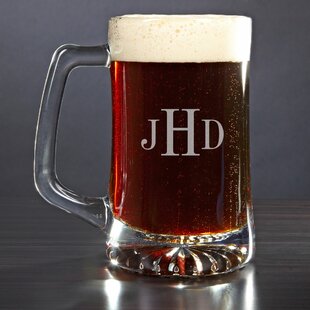Personalized 25 oz. Glass Beer Mug