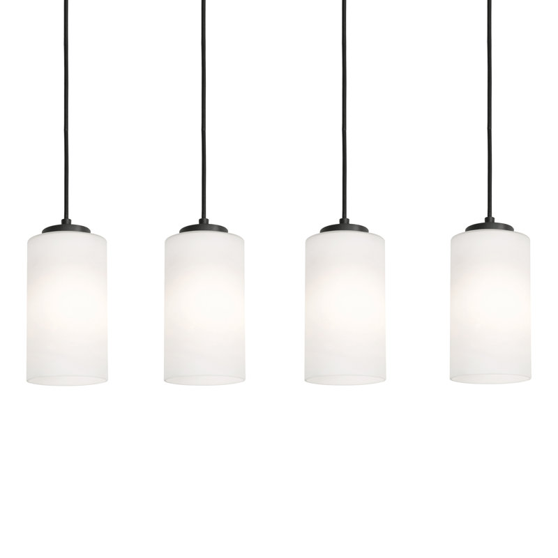 Elsfield 3 - Light Kitchen Island Pendant, Black, 4