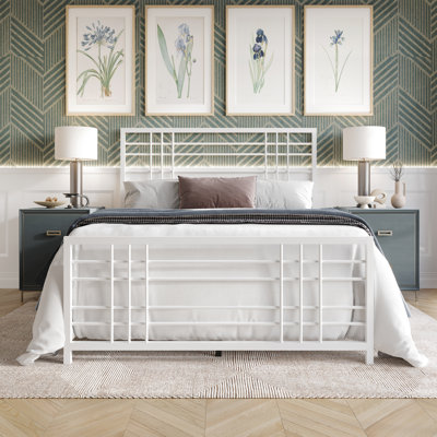 Nazmir Metal Open-Frame Bed