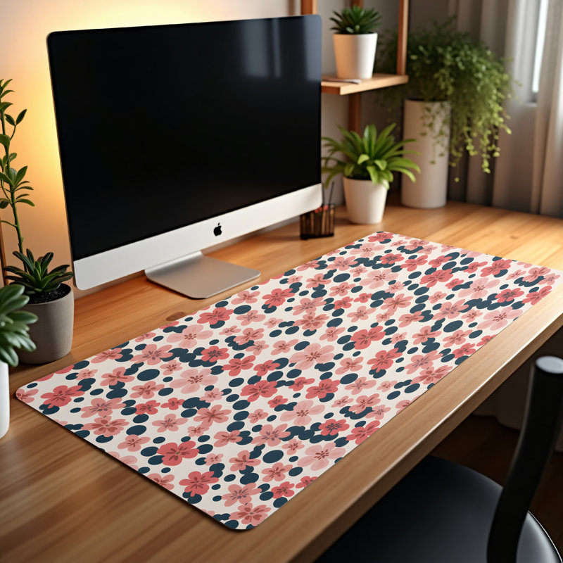 Polyester Desk Pad, 31.5x15.5