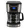 Cafetière programmable de 12 tasses Better Chef en noir avec détails en acier inoxydable Better Chef