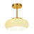 1 - Light Copper Dome Pendant Beige-400634015