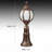 23.6'' Tall Vintage Globe Outdoor Floor Lamp