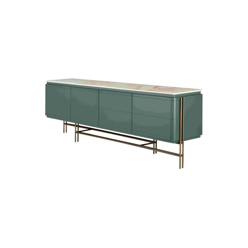 Nihil 96'' W Sideboard, Calacatta Oro