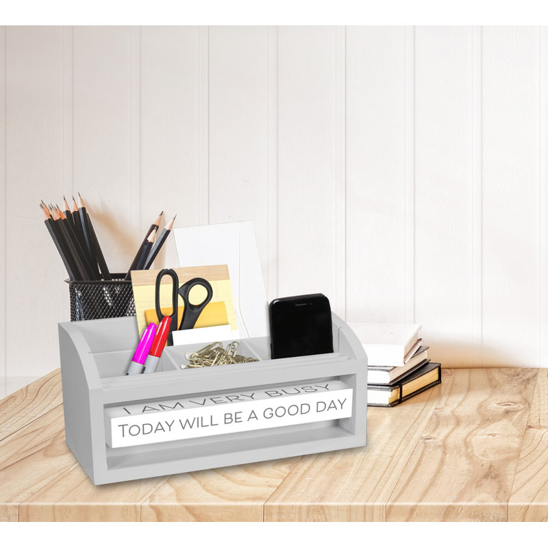 Esteller Wood Desk Organizer