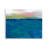 Dark Waters Gradient Landscape Wall Plaque, design by Adonna Ebrahimi