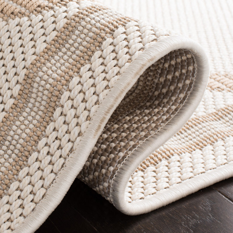 Murielle Performance Machine Washable Geometric Indoor/Outdoor Area Rug, Runner 2' x 6'