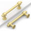 Paquet de 10 boutons d'armoire - Quincaillerie d'armoire de cuisine robuste en métal solide pour tiroirs, commodes, armoires - Antirouille et facile à installer-113575436-113575439