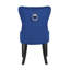Chaise parsons rembourrée en velours Kamryn-663925235