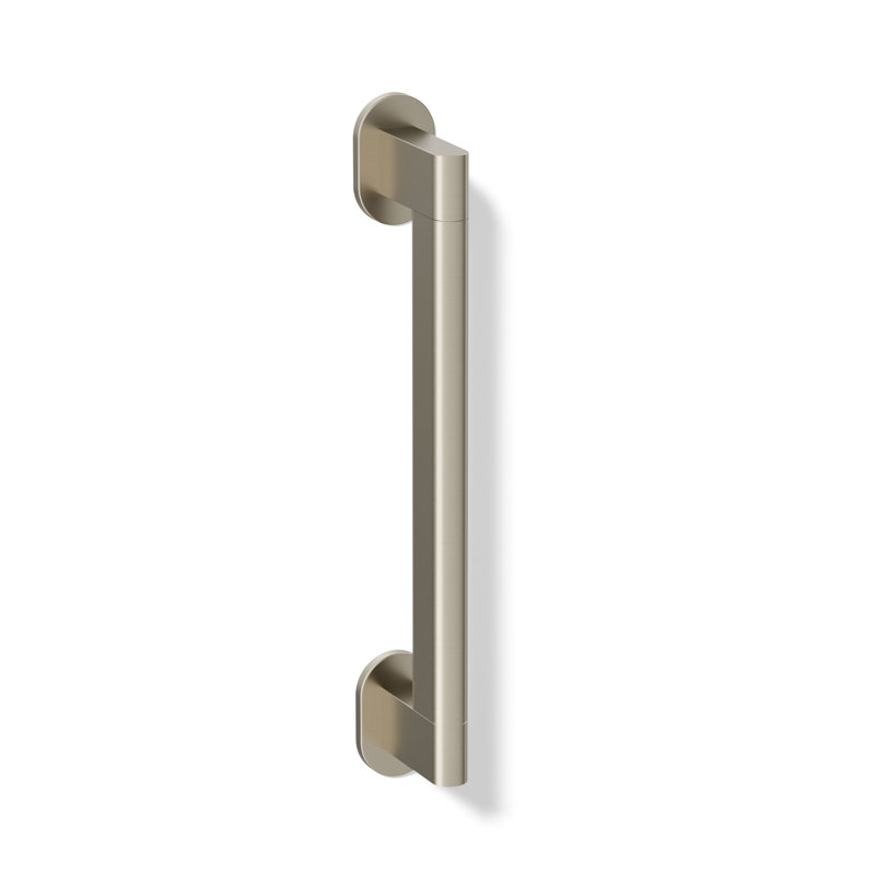 Belay Grab Bar, 1.75" H x 12" L, Brushed Nickel
