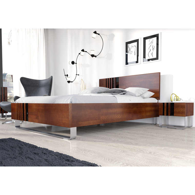 Eng 40cm W Bedside Table, Walnut
