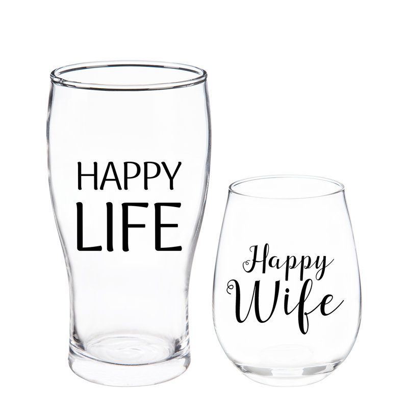 Anhthu 17oz. Glass Set