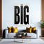 Art mural classique «Think Big»-1300764418