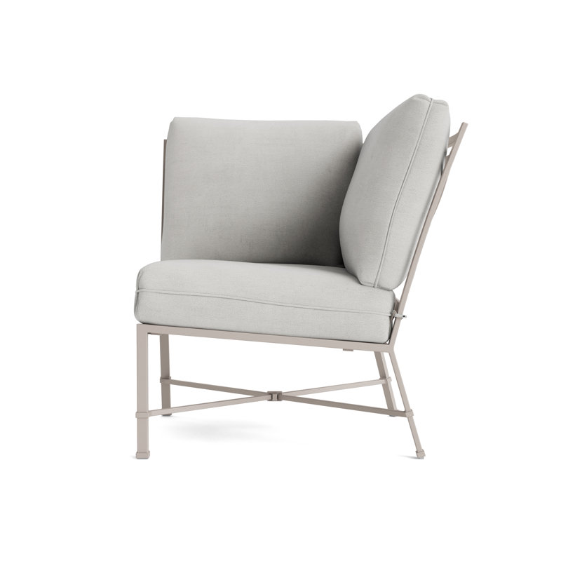 Venetian Outdoor Patio Sectional, Fusion Dove, Dove