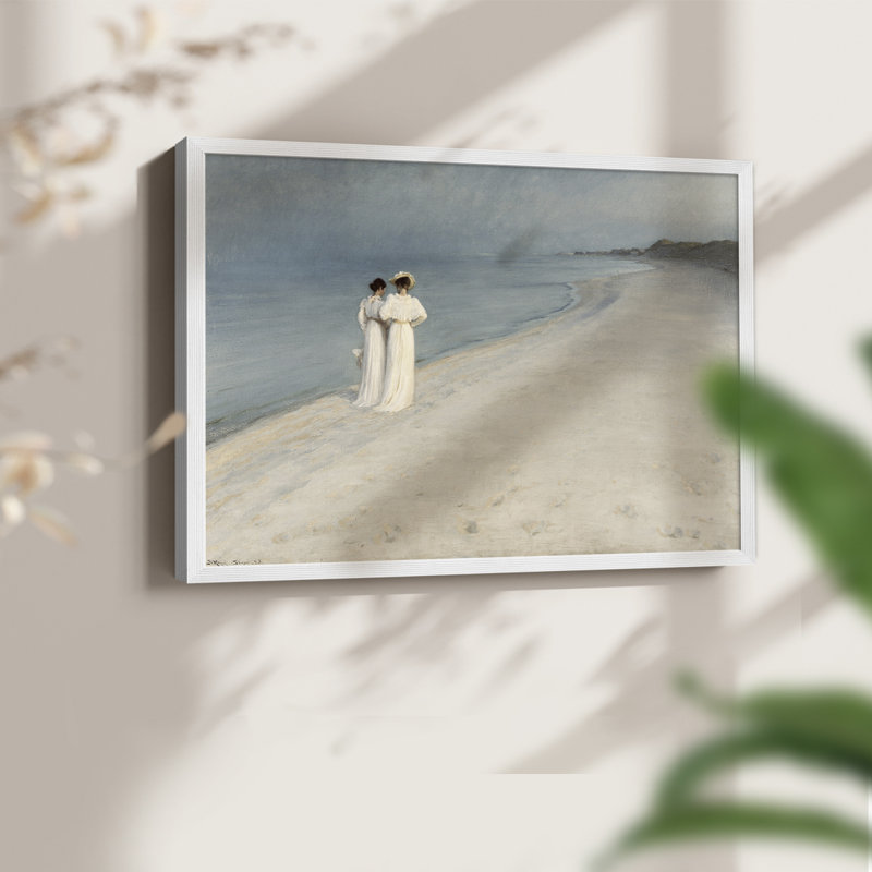 Paysages rétro-CECCXXVII-impression encadrée - réaménageable, H 16 po x l 20 po, Blanc