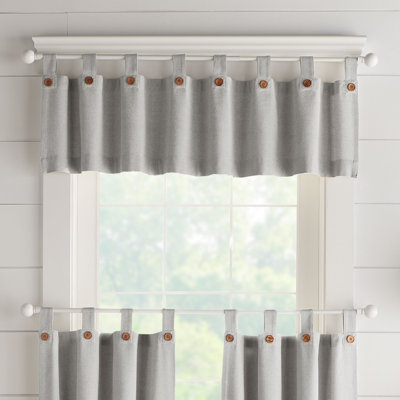 Irmlinde Cotton Tailored Window Valance
