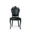 Smoke Leather Dining Chair