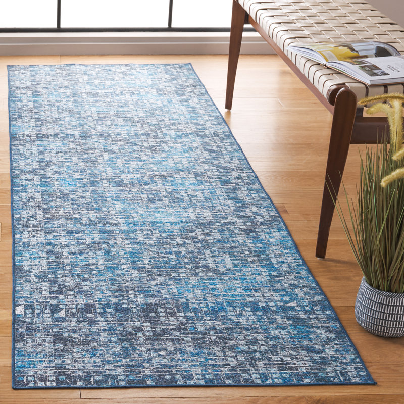 Tapis Roumell avec envers antidérapant, Tapis de couloir 2 pi 6 po x 8 pi