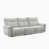 Mist Gray Polyester Blend selected