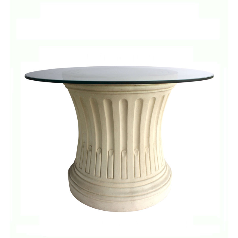 Louis XVI Outdoor Round Dining Table