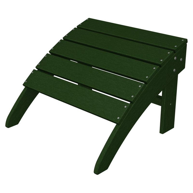 Repose-pieds POLYWOOD Adirondack South Beach, Vert foncé