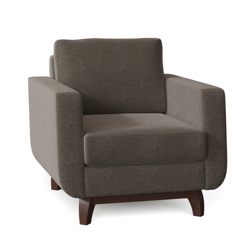 Fauteuil de 35 po de large Loy, Champignon Jango
