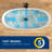 Forma 73'' Freestanding Tub Solid Surface Freestanding Deep Soaking Bathtub-133578052