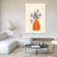 Thank You Mom Modern Flower, art mural-938063755