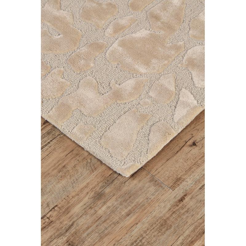 Barbarra Performance Wool Abstract Indoor Rug, Rectangle 3'6" x 5'6"