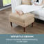 Repose-pieds standard large de 27 po Corwith-869453869