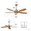 Ventilateur de plafond 52 po-440157202