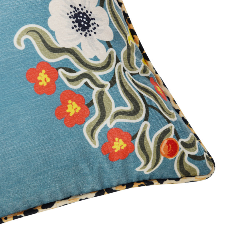 Coussin Maharaja, Bleu gris