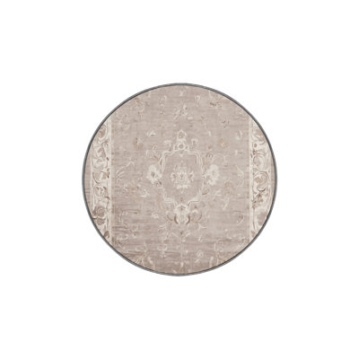 Machine Washable Gray Area Rug
