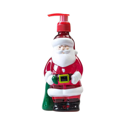 Christmas Bathroom Soap Dispenser Set Holiday Theme Hand Soap Bottle Snowman Santa Claus Christmas Tree Shape Suitable For Bathroom Kitchen