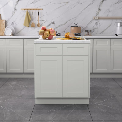 33 po x 24 po x 34,5 po, armoire de cuisine en contreplaqué, grande capacité de fabrication robuste et silencieuse 33 po x 24 po x 34,5 po, avec peinture