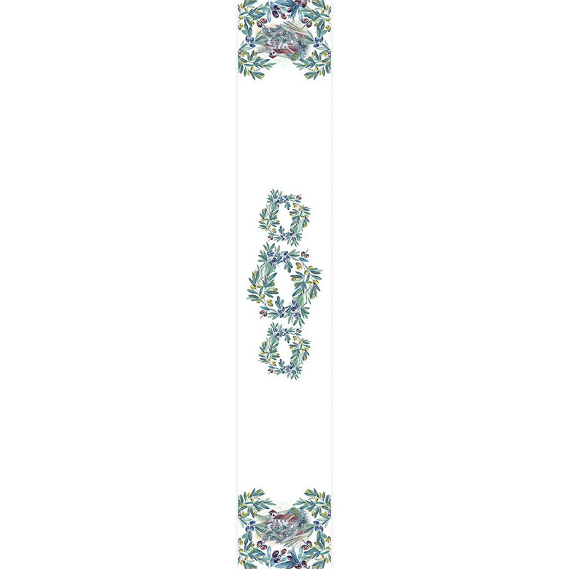 Olive Grove Table Runner, 13" x 90"