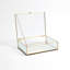 Boîte en verre Reeded-Transparent-Lg-60070798