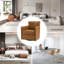 Fauteuil club pivotant en cuir véritable Arsim-897472078