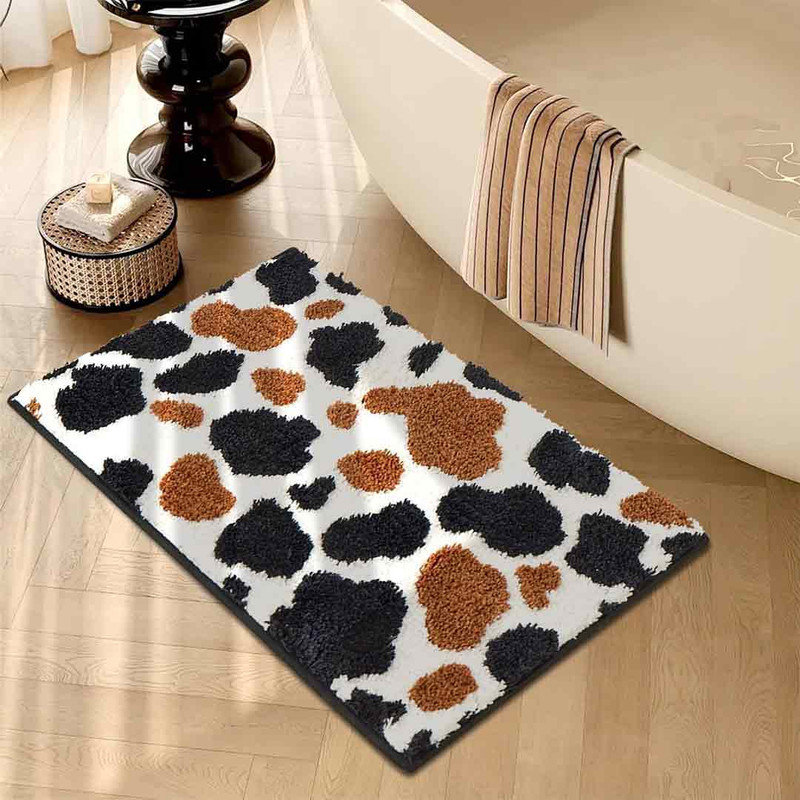 Hokku Designs Bathroom Rugs Non-Slip ,Soft Plush Washable Absorbent ...