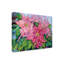 « rose poinsettia », reproduction de peinture à l’acrylique sur toile tendue-27489288
