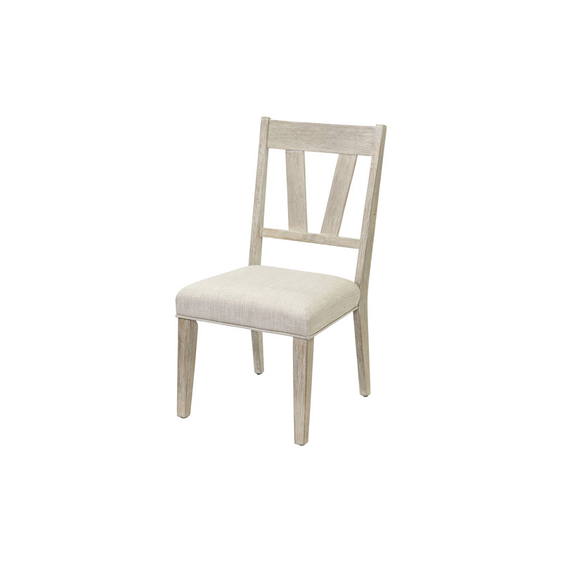 Meshayla Two Modern Farmhouse Side Chairs, Dining Chairs, Brown