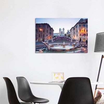 Spanish Steps, Rome by Matteo Colombo - Wrapped Canvas Print