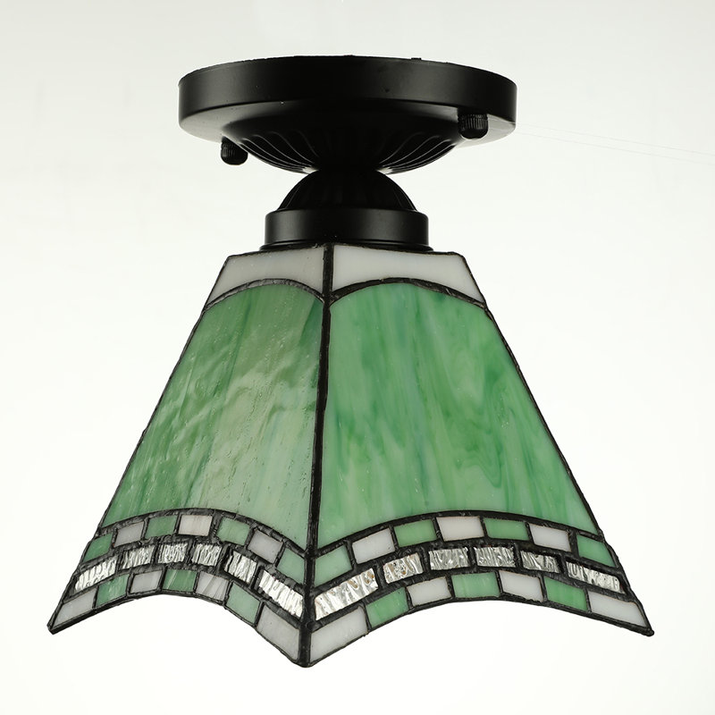 Plafonnier semi-encastré 1 lumière 8 po