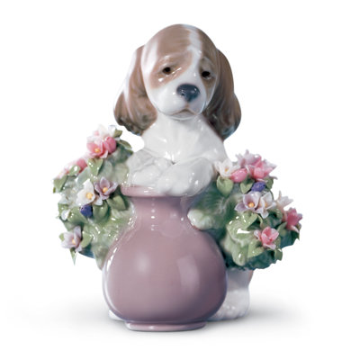 Take Me Home Dog Figurine