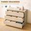 80 cm W Chest of 3 Drawers