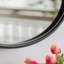 Miroir avec sangle de corde