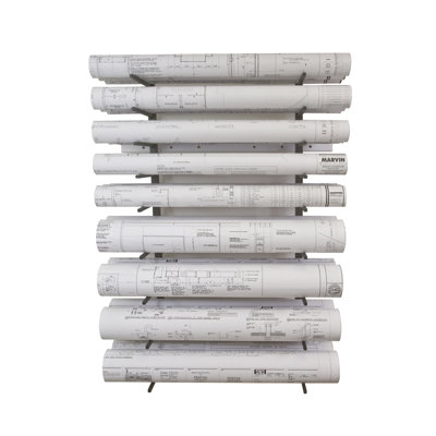 Metal Rolled Files Open