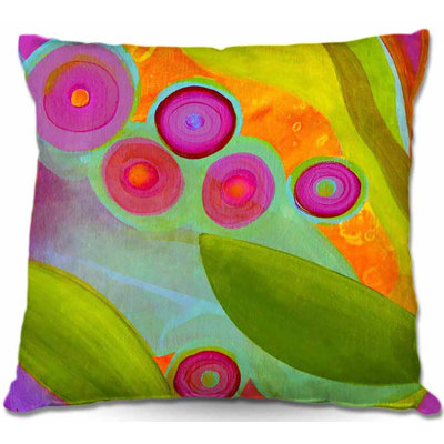 Couch Jacaranda Throw Pillow