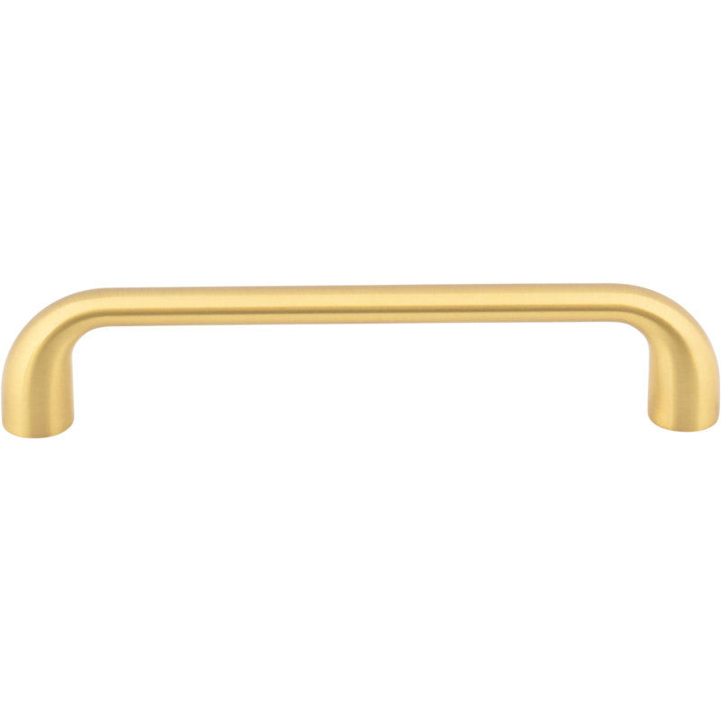 Loxley Bar Pull, Brushed Gold, 6 5/16"