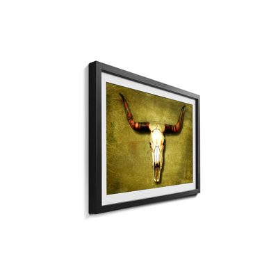Buffalo Bull - Single Picture Frame Print
